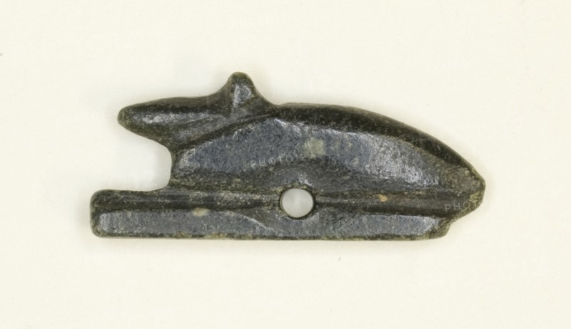 Amulet of an Ichneumon (?), Egypt, Late Period-Ptolemaic Period (?) (about 7th-1st centuries BCE). Creator: Unknown.