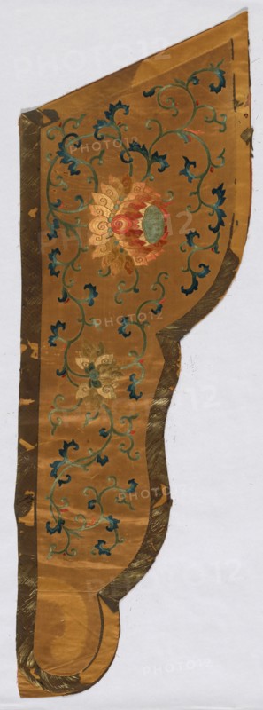 Temple banner, China, 1700/50, Qing dynasty (1644-1911). Creator: Unknown.