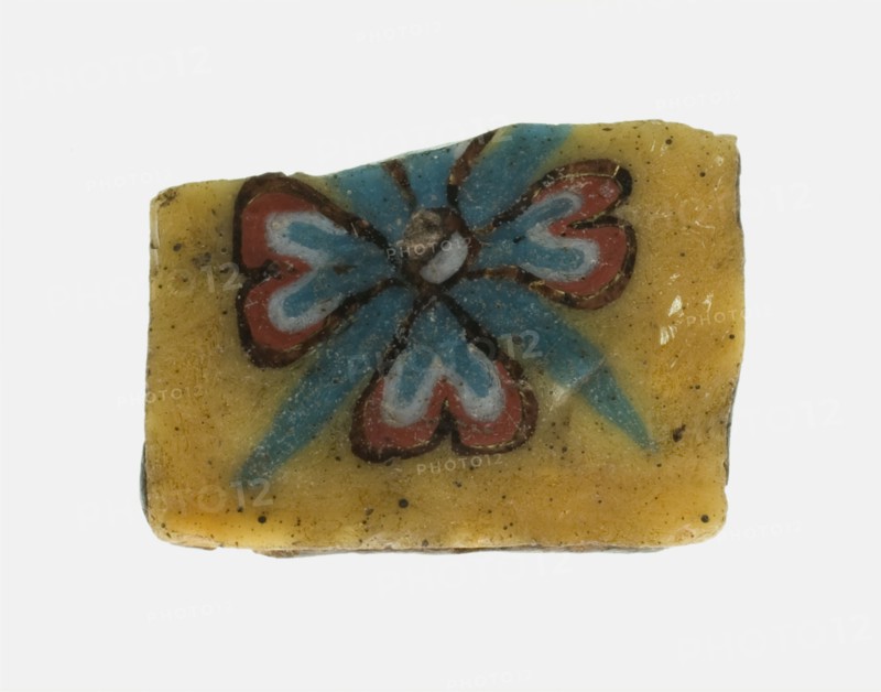 Fragment of a Floral Inlay, Italy, Ptolemaic Period-Roman Period, (1st century BCE-1st century CE). Creator: Unknown.