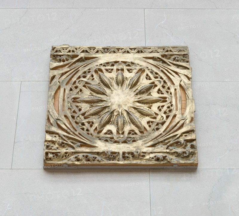 Garrick Theater, Chicago, Illinois, Proscenium Vault Section, 1891-92. Creator: Adler & Sullivan.