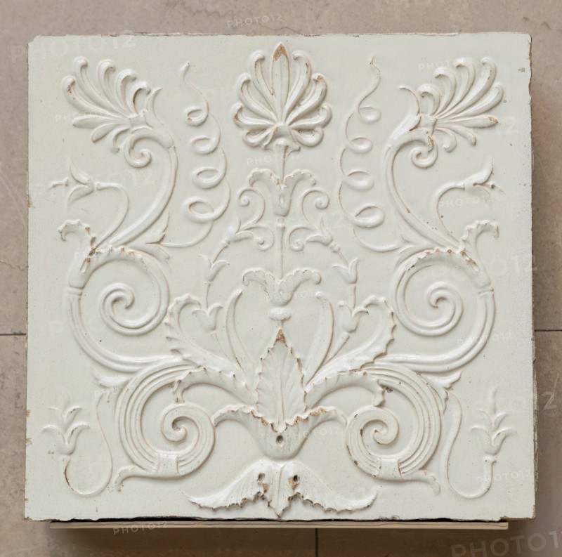 Santa Fe Building: Terracotta Block with Foliate Design, 1904. Creator: Daniel Burnham.