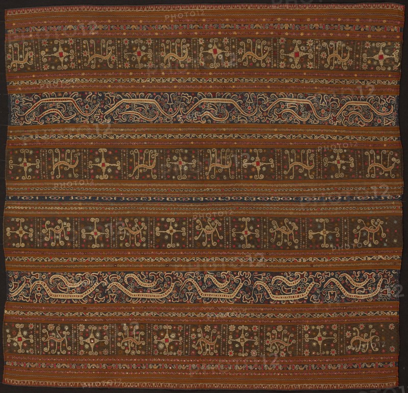 Ceremonial Skirt (tapis), Indonesia, Early 19th century. Creator: Unknown.