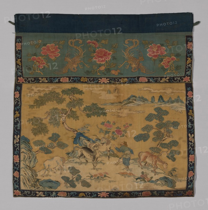Table Frontal, China, Qing dynasty(1644-1911), 1775-1825. Creator: Unknown.