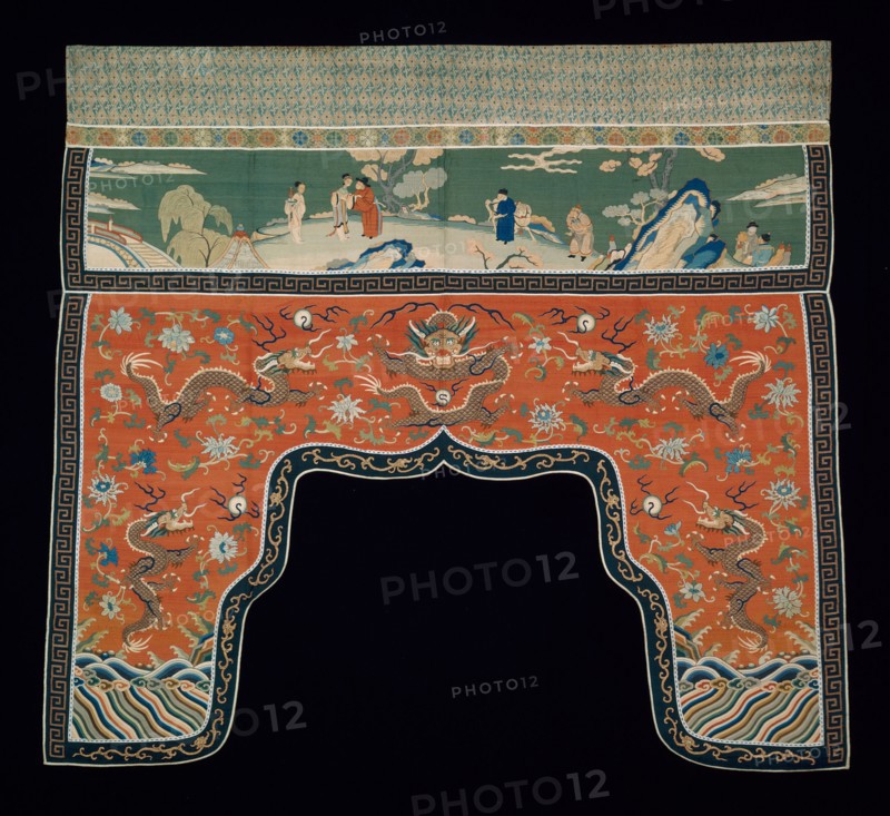 Valance, China, Qing dynasty(1644-1911), 1799. Creator: Unknown.