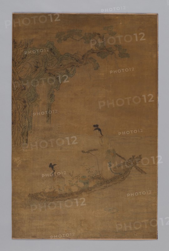 Panel (Furnishing Fabric), China, Qing dynasty (1644- 1911), late 19th century. Creator: Unknown.