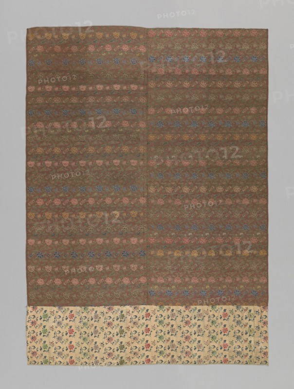 Panel (Furnishing Fabric), China, Qing dynasty (1644-1911), 1875/1900. Creator: Unknown.