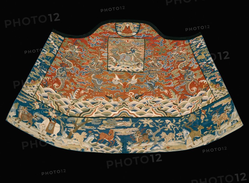Buddhist Monk's Cape (Incomplete), China, Qing dynasty (1644-1911), 1650/1700. Creator: Unknown.