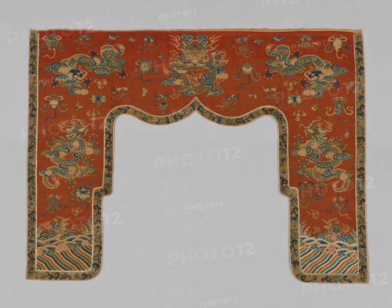 Valance, China, Qing dynasty (1644-1911), 1875/1900. Creator: Unknown.