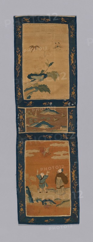 Panel (For a Screen), China, Qing dynasty (1644-1911), 1875/1900. Creator: Unknown.