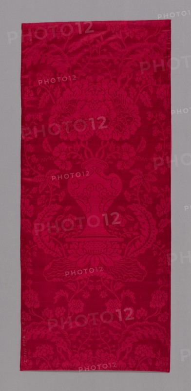 Panel (Furnishing Fabric), China, Qing dynasty (1644-1911), c. 1700. Creator: Unknown.