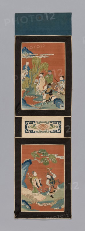 Panel (For a Screen), China, Qing dynasty (1644-1911), 1875/1900. Creator: Unknown.