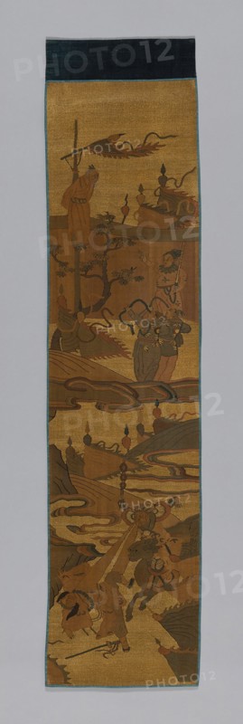 Tapestry, China, Qing Dynasty (1644-1912), 19th century. Creator: Unknown.