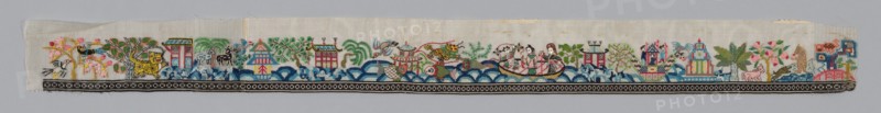 Border (from Woman's Garment), China, 1875/1900. Creator: Unknown.