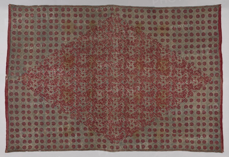 Ceremonial Cloth, India, 17th century. Creator: Unknown.