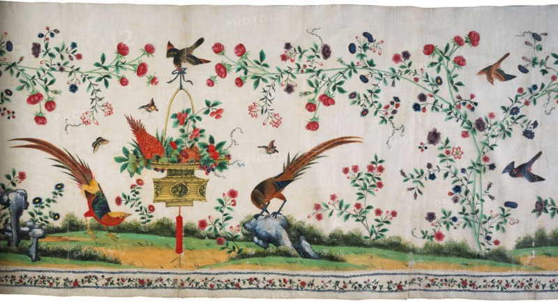Valance, China, 18th century, Qing dynasty (1644-1911). Creator: Unknown.
