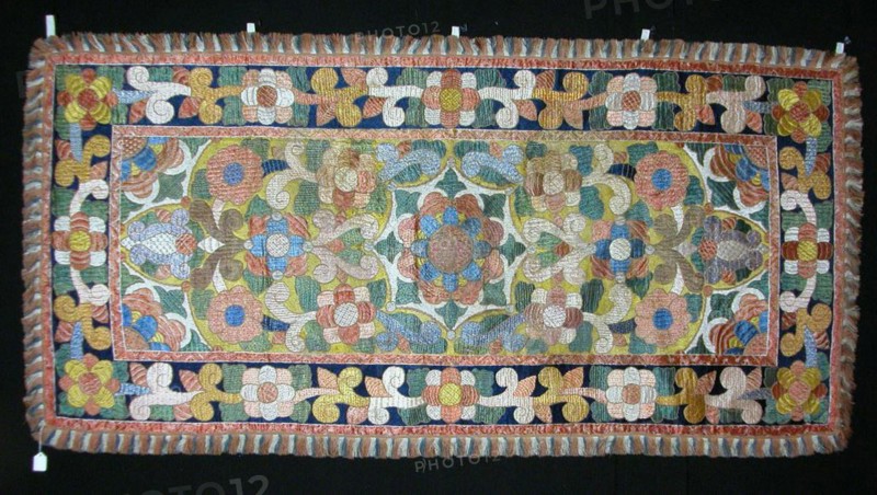 Valance, China, Qing dynasty (1644-1911), c. 1700. Creator: Unknown.