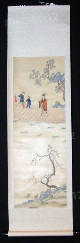 Scroll, China, Qing dynasty (1644-1911), c. 1720. Creator: Unknown.