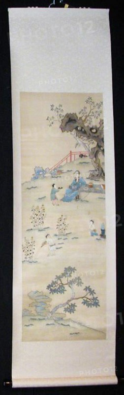 Scroll, China, Qing dynasty (1644-1911), c. 1720. Creator: Unknown.
