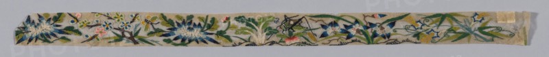Trimming, China, Qing dynasty(1644-1911), 1850/1900. Creator: Unknown.
