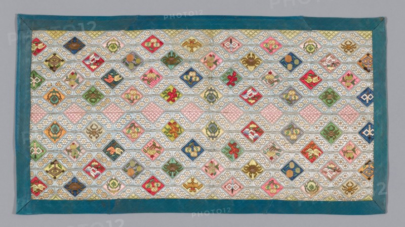 Panel, China, Qing dynasty (1644-1911), 1875/1900. Creator: Unknown.