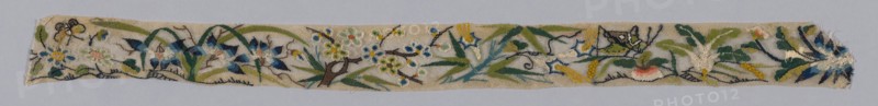 Trimming, China, Qing dynasty(1644-1911), 1850/1900. Creator: Unknown.