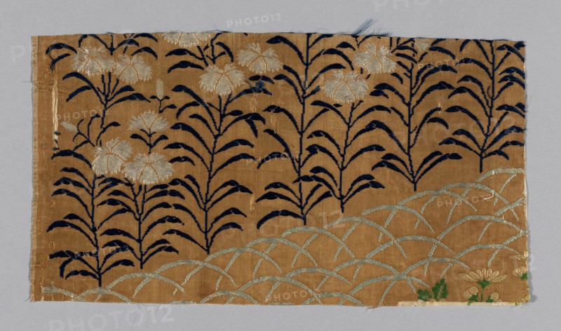 Fragment (From a Noh Costume), Japan, 18th century, late Edo period (1789-1868)/ Meiji period... Creator: Unknown.