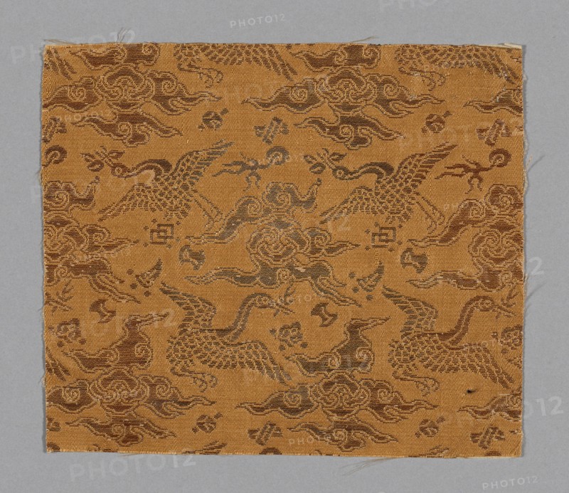 Fragment, Japan, 18th century, late Edo period (1789-1868)/ Meiji period (1868-1912). Creator: Unknown.