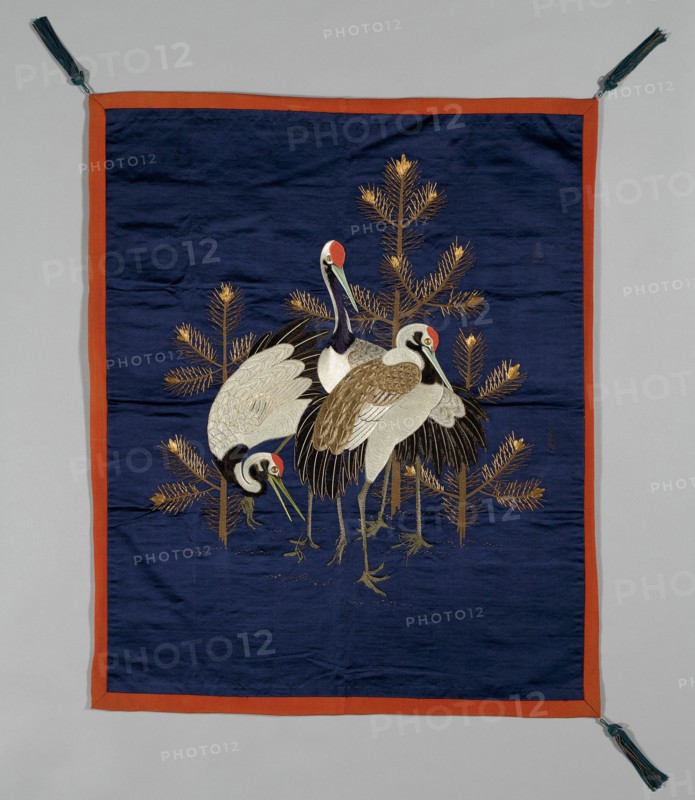 Fukusa (Gift Cover), Japan, Meiji period (1868-1912), late 19th century. Creator: Unknown.