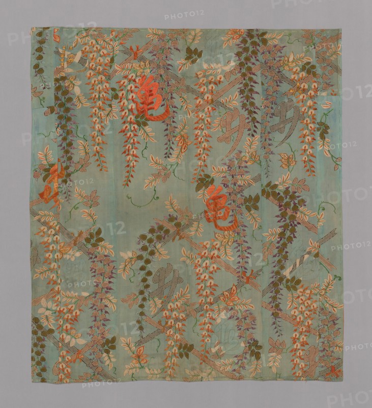 Kosode Made into a Tobari or Fukusa Composed of Six Panels, Japan, mid-Edo period, early 18th cent. Creator: Unknown.