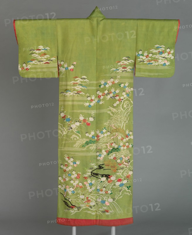 Kosode, Japan, Edo period (1615-1868), 1775/1825. Creator: Unknown.