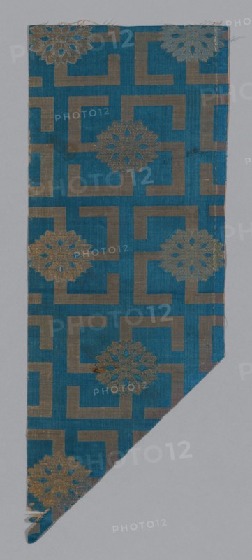 Fragment (From a Noh Costume), Japan, Edo period (1615-1868), 1675/1725. Creator: Unknown.