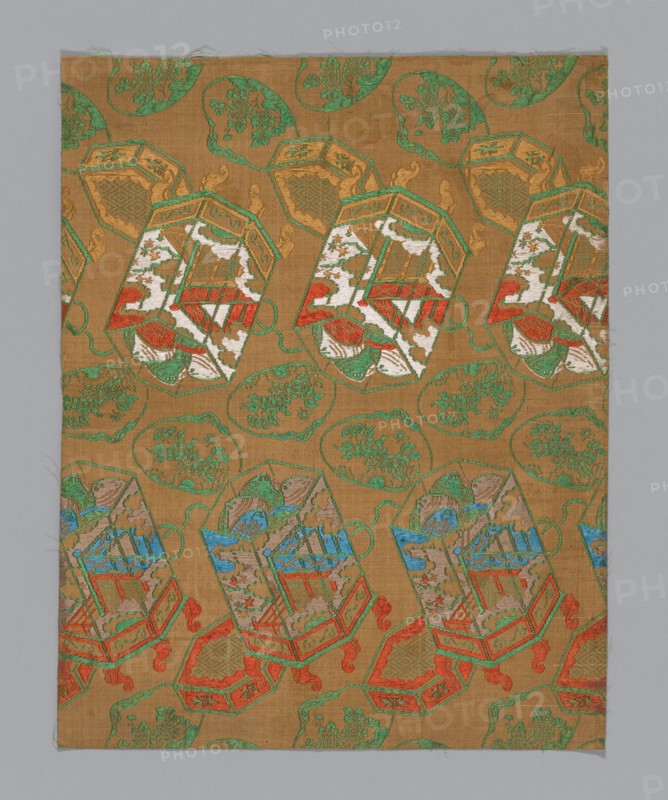 Fragment, Japan, 18th century, late Edo period (1789-1868)/ Meiji period (1868-1912). Creator: Unknown.