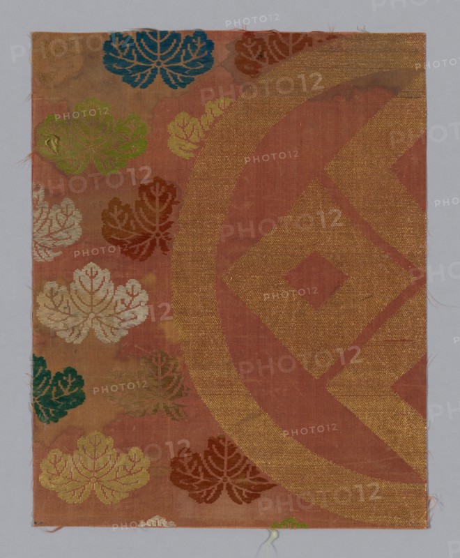 Fragment (from Noh Costume), Japan, Edo period (1615- 1868), 1675/1725. Creator: Unknown.