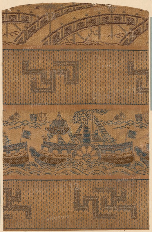 Fragment, Japan, 18th/19th century, Edo period (1615-1868)/ Meiji period (1868-1912). Creator: Unknown.