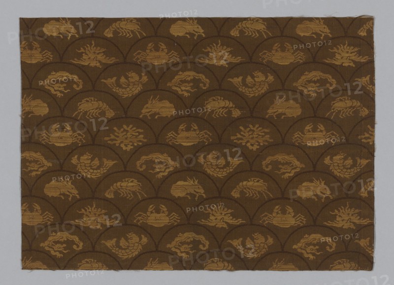 Fragment, Japan, Edo period (1615-1868), 1675/1725. Creator: Unknown.