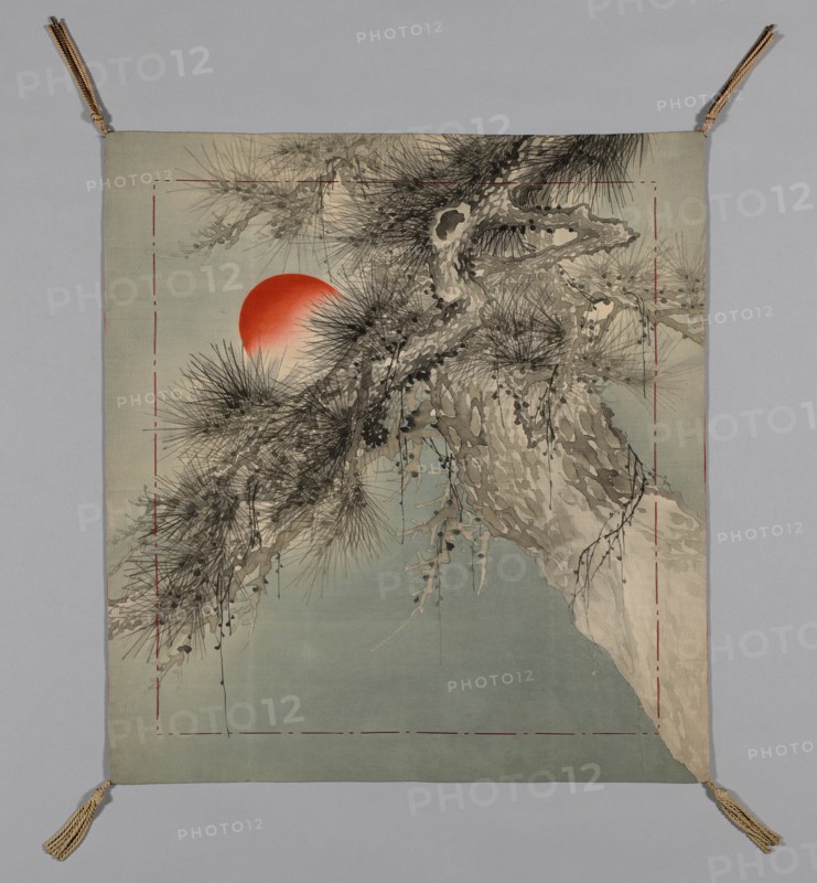 Fukusa (Gift Cover), Japan, Mid-Meiji period (1868-1912), c. 1895. Creator: Unknown.