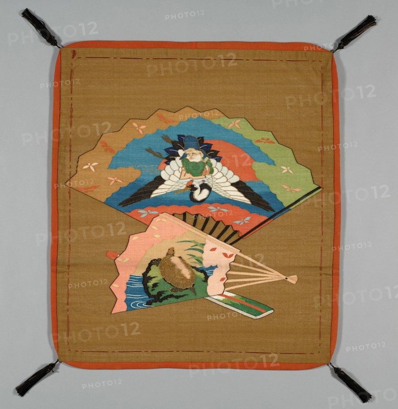 Fukusa (Gift Cover), Japan, late Edo period (1789-1868)/ Meiji period (1868-1912), 19th century. Creator: Unknown.