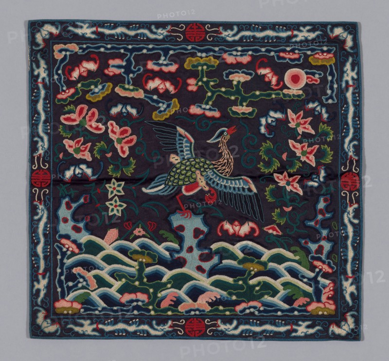 Badge, China, Qing dynasty (1644-1911), 1850/75. Creator: Unknown.