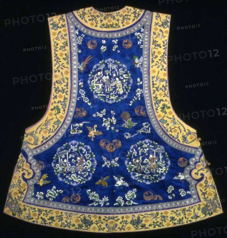 Woman's Majia (Semiformal or Informal Domestic Vest), China, Qing dynasty (1644-1911), 1870/90. Creator: Unknown.