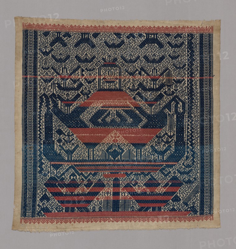 Tampan (Ceremonial Cloth), Indonesia, 19th century. Creator: Unknown.