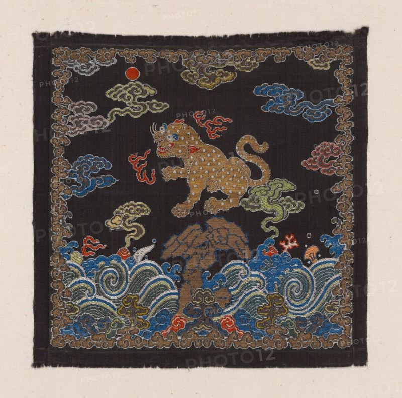 Buzi (Court Rank Badge), China, Qing dynasty(1644-1911), 1775/1800. Creator: Unknown.