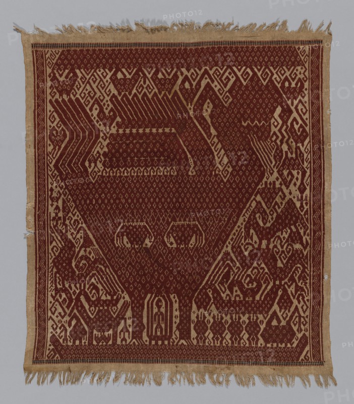 Tampan (Ceremonial Cloth), Indonesia, 19th century. Creator: Unknown.