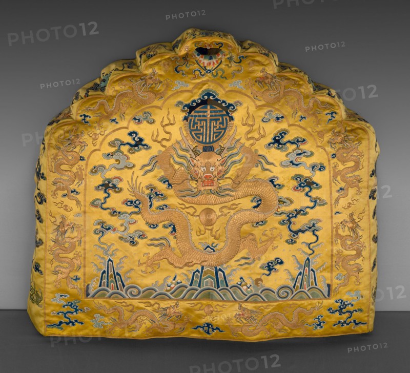 Cushion Cover, China, Qing dynasty (1644-1911), 1775/1800. Creator: Unknown.