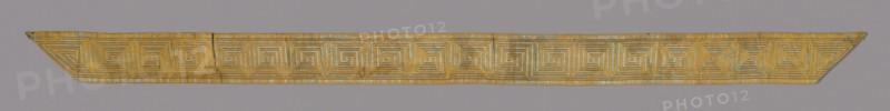 Section of Border from Thanka (Religious Picture), China, 18th century, Qing dynasty (1644-1911). Creator: Unknown.