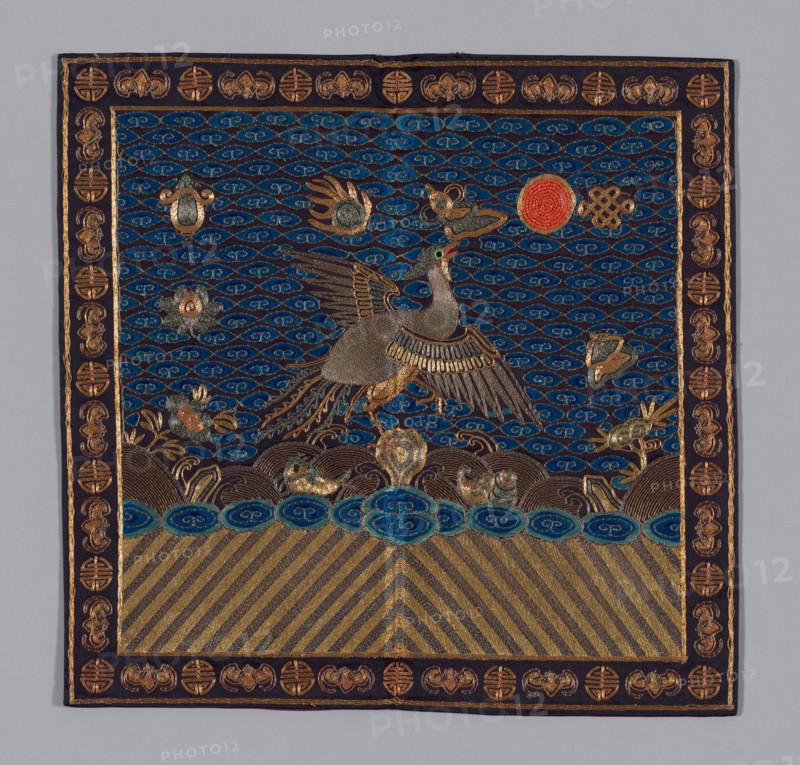 Man's Court Badge, China, 1880/1900, Qing dynasty (1644-1911). Creator: Unknown.