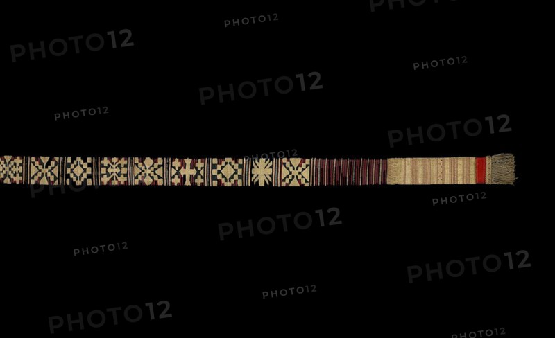 Ceremonial Waist Sash (ikak pinggang), Sumatra, 19th century. Creator: Unknown.