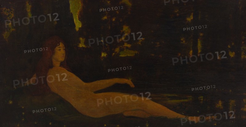 Semele or Fireflies, 1907. Creator: Arthur Davies.