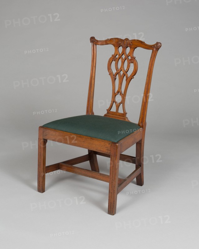 Pair of Side Chairs, 1760/80. Creator: Unknown.