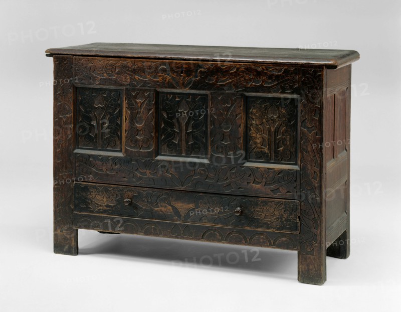 Chest, c. 1710. Creator: Unknown.