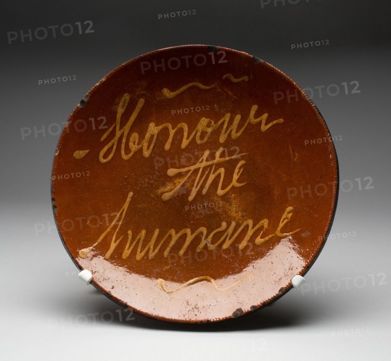 Plate, 1790/1850. Creator: Unknown.